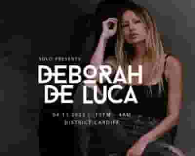 Solo presents Deborah De Luca tickets blurred poster image