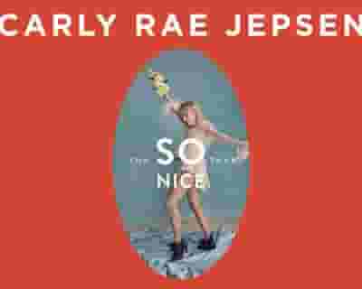Carly Rae Jepsen tickets blurred poster image