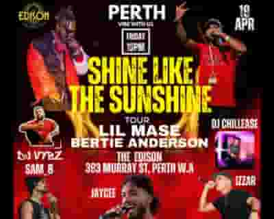Shine Like The Sunshine tickets blurred poster image