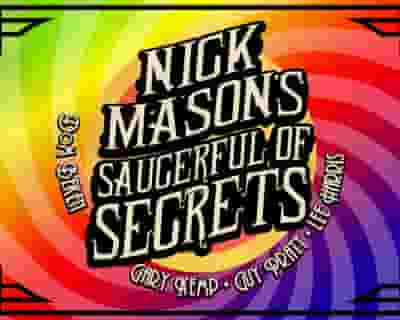 Nick Mason's Saucerful of Secrets tickets blurred poster image