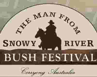 The Man From Snowy River Bush Festival 2024 tickets blurred poster image