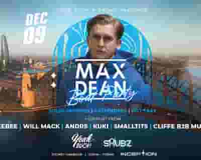 Max Dean tickets blurred poster image