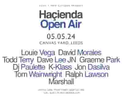 FAC51 The Hacienda Open Air tickets blurred poster image