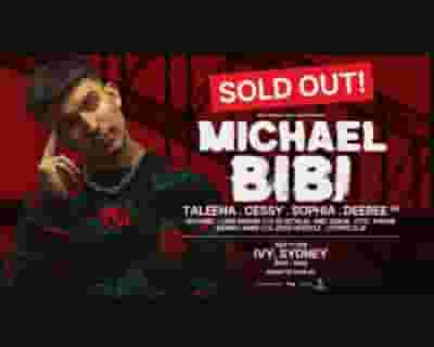 Michael Bibi tickets blurred poster image