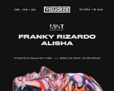 Visualize: Franky Rizardo & ALISHA tickets blurred poster image