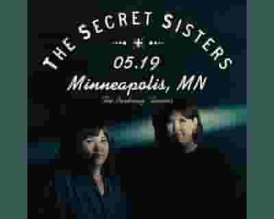 The Secret Sisters tickets blurred poster image