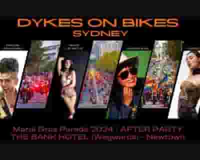 Dykes on Bikes® Inc Mardi Gras After Party 2024 tickets blurred poster image
