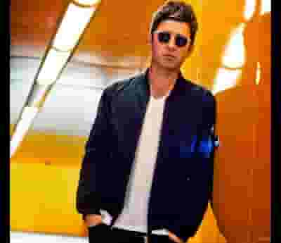 Noel Gallagher blurred poster image