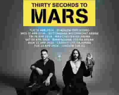 Thirty Seconds to Mars tickets blurred poster image
