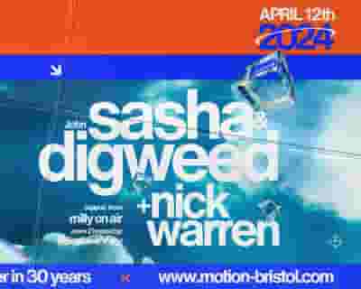 Sasha & John Digweed + Nick Warren tickets blurred poster image