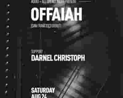 OFFAIAH tickets blurred poster image