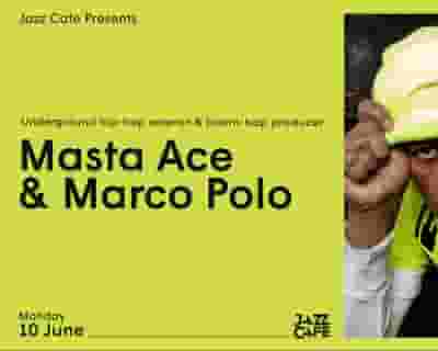 Masta Ace & Marco Polo tickets blurred poster image