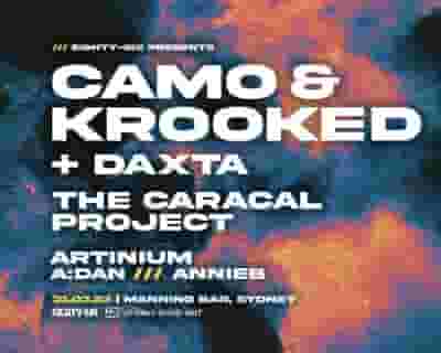 Eighty-Six 024 feat Camo & Krooked + The Caracal Project tickets blurred poster image
