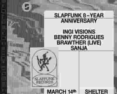 Slapfunk 8 Year Anniversary tickets blurred poster image