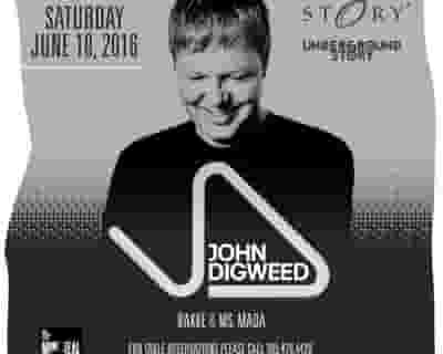 John Digweed tickets blurred poster image