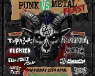 Punk VS Metal Feast tickets blurred poster image