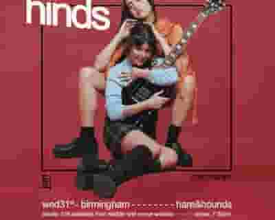 Hinds tickets blurred poster image