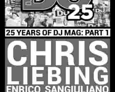 <span class="title">25 Years of DJ Mag (Part 1): Chris Liebing, Enrico Sangiuliano, Familia<span></a> </h1><p class="counter"><s tickets blurred poster image