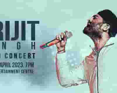 Arijit Singh tickets blurred poster image