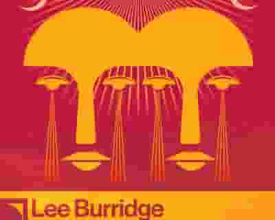 Lee Burridge tickets blurred poster image