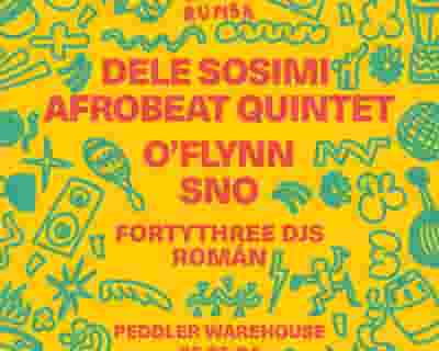 La Rumba day & night: Dele Sosimi Afro Quintet, O'Flynn, SNO tickets blurred poster image