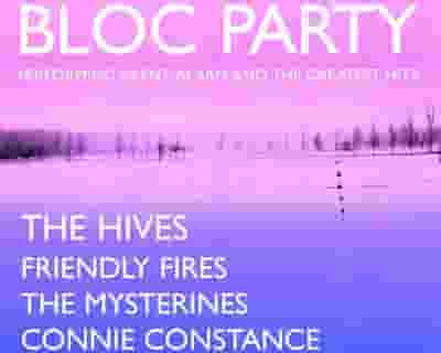 Bloc Party tickets blurred poster image