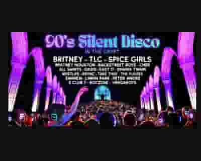 90s Silent Disco in The Crypt tickets blurred poster image
