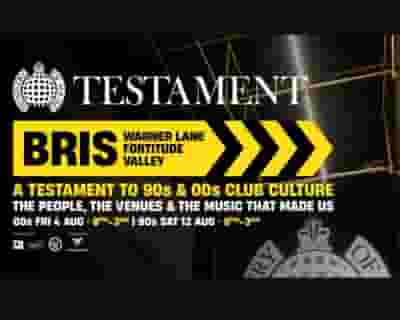 Ministry of Sound: Testament 90's tickets blurred poster image