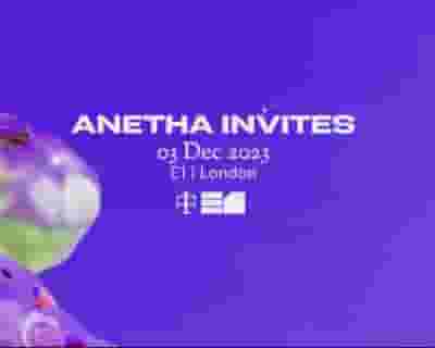 Teletech London E1: Anetha Invites tickets blurred poster image