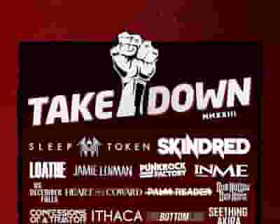 Takedown Festival 2023 tickets blurred poster image