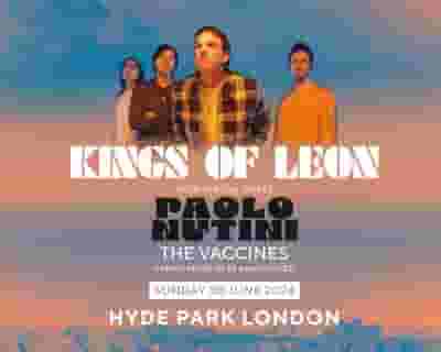 Kings of Leon | BST Hyde Park tickets blurred poster image