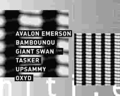 Concrete x Whiti.es: Avalon Emerson, Bambounou, Giant Swan Live tickets blurred poster image