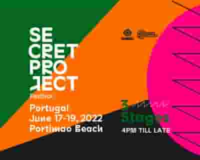 Secret Project Festival 2022 tickets blurred poster image