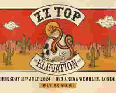 ZZ Top tickets blurred poster image