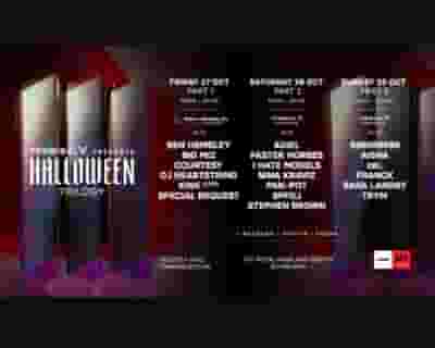 Terminal V Halloween Trilogy 2023 tickets blurred poster image