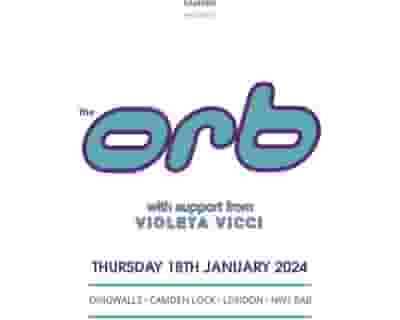 The Orb tickets blurred poster image