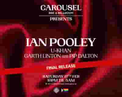 Ian Pooley tickets blurred poster image