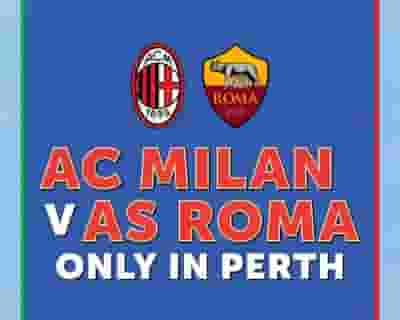AC Milan vs AS Roma tickets blurred poster image