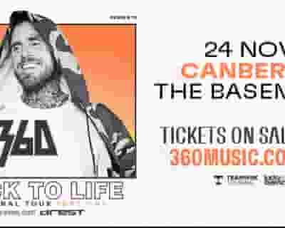 360 | 'Back To Life' Regional Tour - Part.1 tickets blurred poster image
