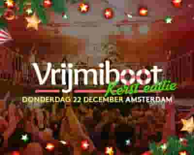 Vrijmiboot Kerst Amsterdam tickets blurred poster image
