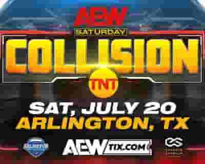 AEW Presents Collision tickets blurred poster image