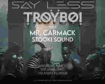Troyboi - Say Less Tour tickets blurred poster image