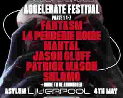Second Speed: Accelerate Festival: Liverpool tickets blurred poster image