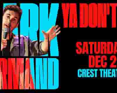 Mark Normand tickets blurred poster image