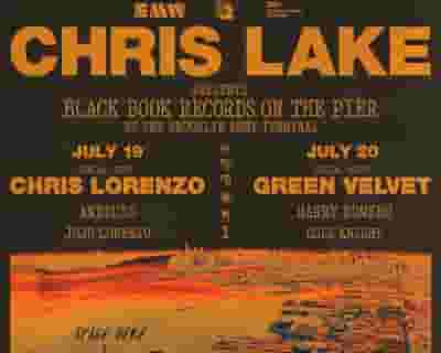 Chris Lake: Black Book On The Pier | Friday tickets blurred poster image