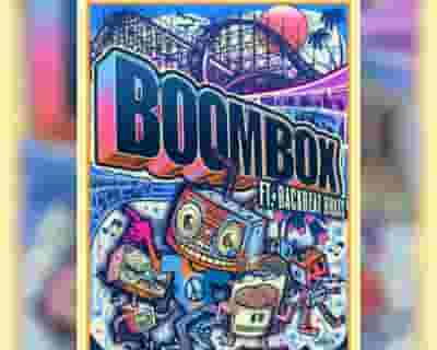 BoomBox featuring the Backbeat Brass tickets blurred poster image