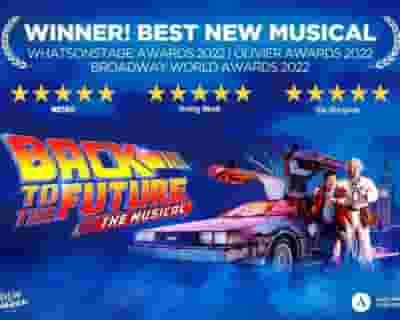 Back To The Future: The Musical tickets blurred poster image