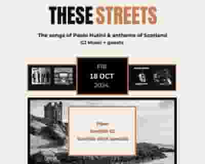 These Streets - The Songs of Paolo Nutini and Sounds of Scotland tickets blurred poster image