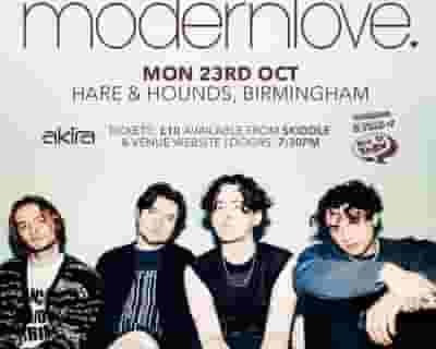 modernlove. tickets blurred poster image