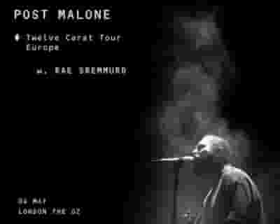 Post Malone tickets blurred poster image